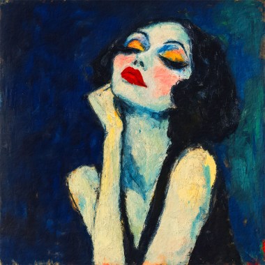 Woman #8 - Kees van Dongen ( inspiratie)